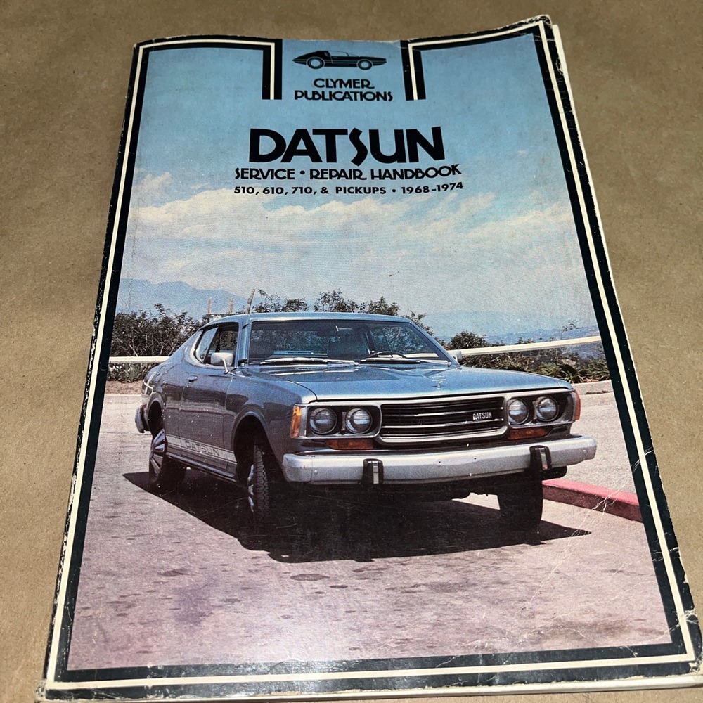 Clymer Publications Datsun 510 610 710 Pickup 1968-1974‎ Service Repair Handbook